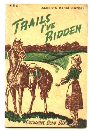 Image for Trails I've Ridden; Alberta Range Rhymes