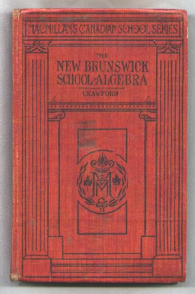 Image for The New Brunswick School Algebra