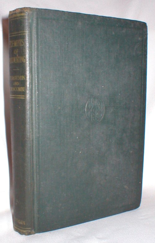 Image for Elements of Accounting; Second Edition