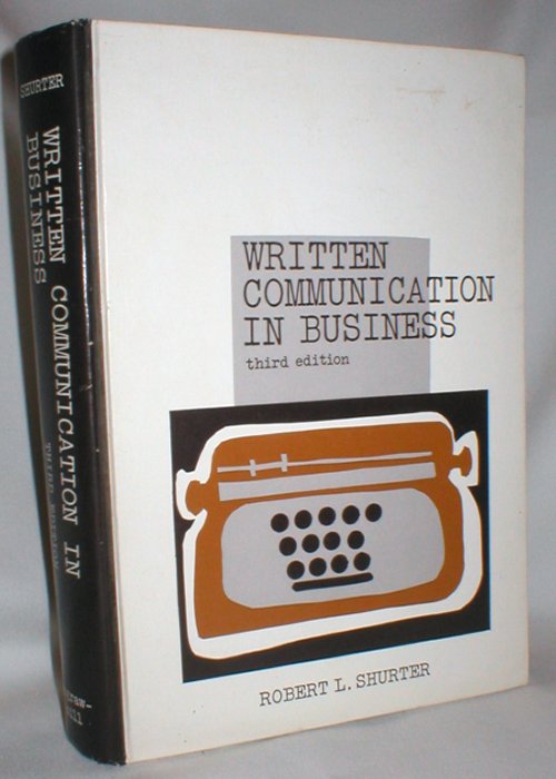 Image for Written Communication in Business; Third Edition