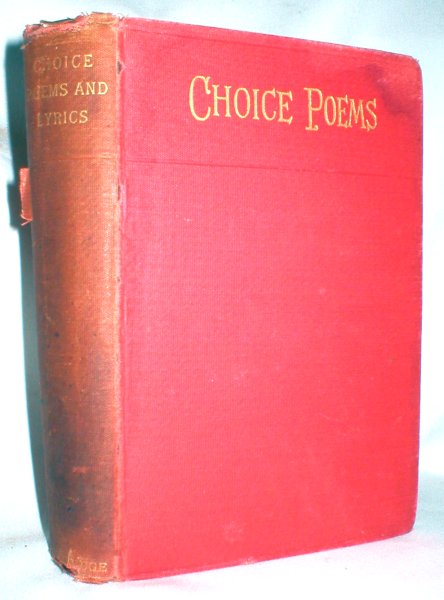 Image for Choice Poems & Lyrics