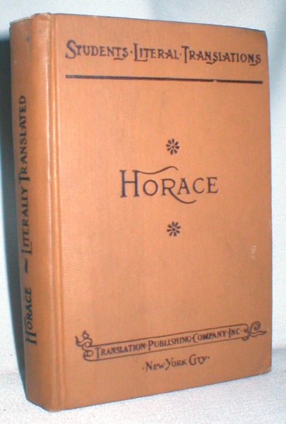 Image for The Works of Horace: Smart's Literal English Prose Translation