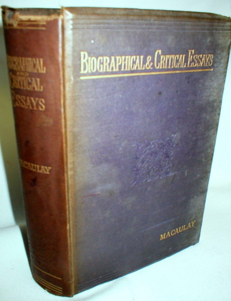 Biographical Critical And Miscellaneous Essays And Poetical Works Image For Biographical Critical And Miscellaneous Essays And Poetical Works