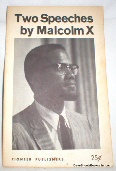 Image for Two Speeches By Malcolm X