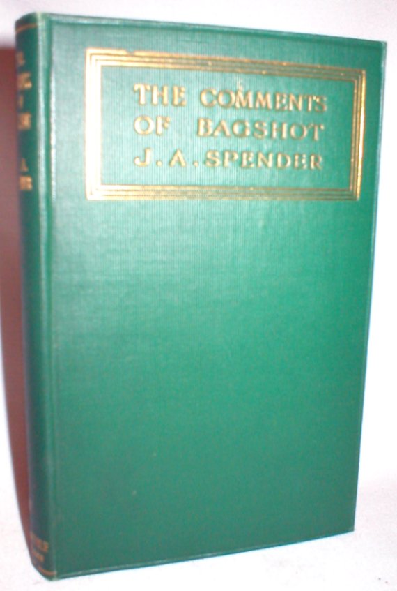 Image for The Comments of Bagshot