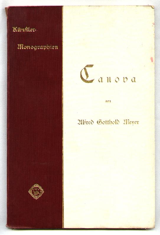 Image for Kunstler-Monographien: XXXVI, Canova