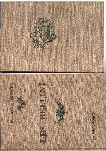 Image for Les Grands Artistes; Les Bellini