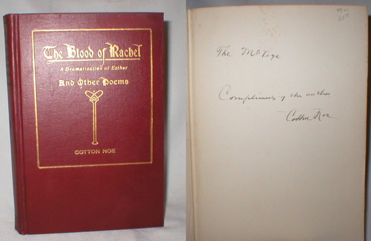 Image for The Blood of Rachel; A Dramatization of Esther, and Other Poems