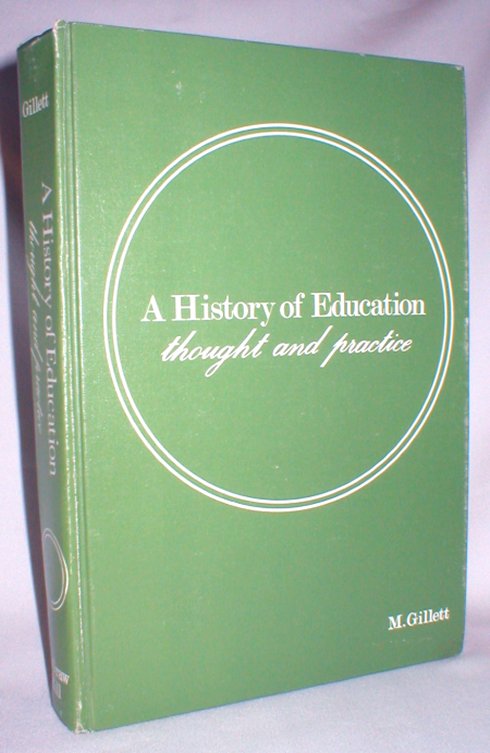 Image for A History of Education; Thought and Practice