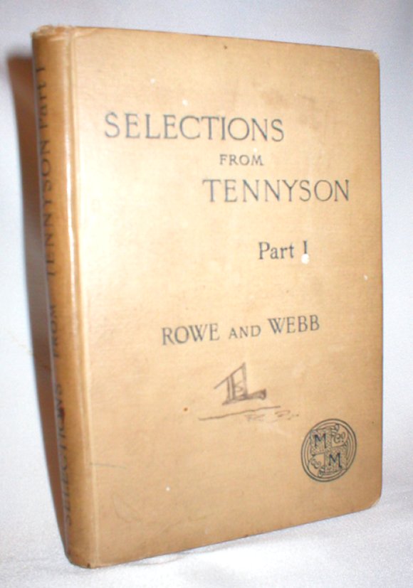 Image for Selections from Tennyson Part I: With Introduction and Notes