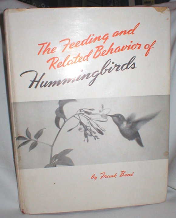 Image for The Feeding and Related Behavior of Hummingbirds; with Special Reference to the Black-Chin