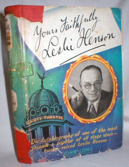 Image for Yours Faithfully, Leslie Henson