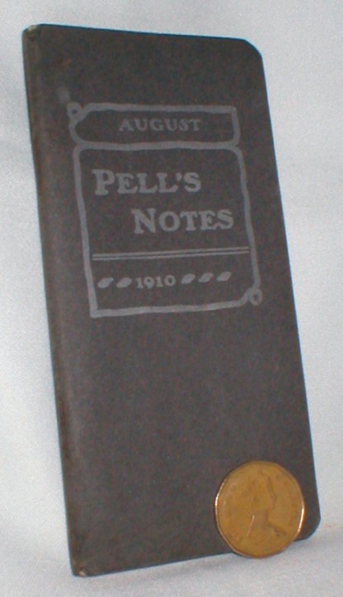 Image for Pell's Notes, August, 1910; Vol. XIII, No. 1
