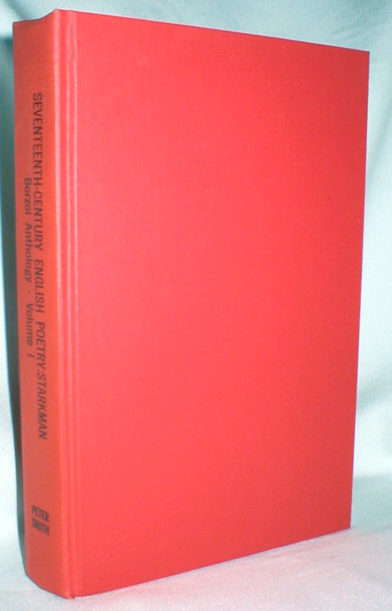 Image for Seventeenth-Century English Poetry; Borzoi Anthology, Vol. I