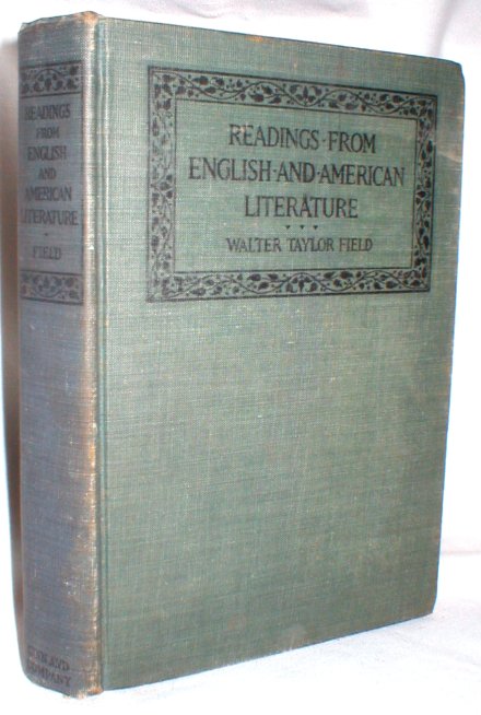 Image for Readings from English and American Literature