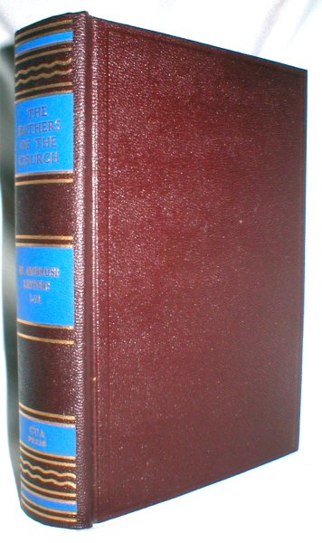Image for Saint Ambrose; Letters (1-91)