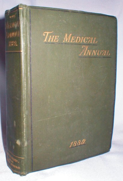 Image for The Medical Annual and Practitioner's Index; 1889
