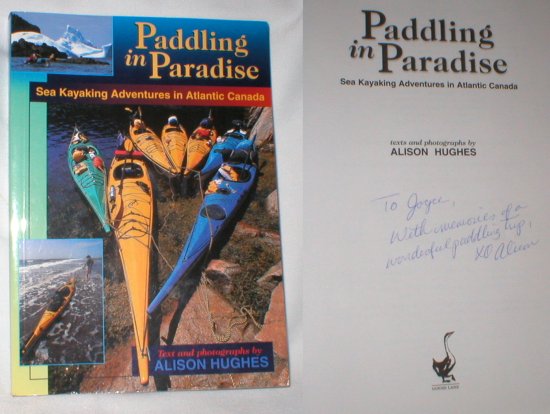 Image for Paddling in Paradise; Sea Kayaking Adventures in Atlantic Canada (Signed)