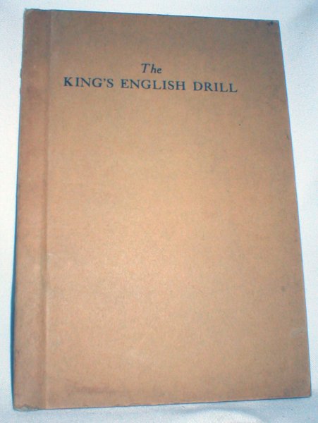 Image for The King's English Drill