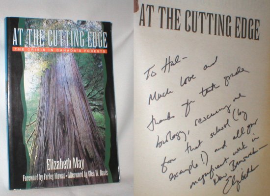 Image for At the Cutting Edge: The Crisis in Canada's Forests (Signed)