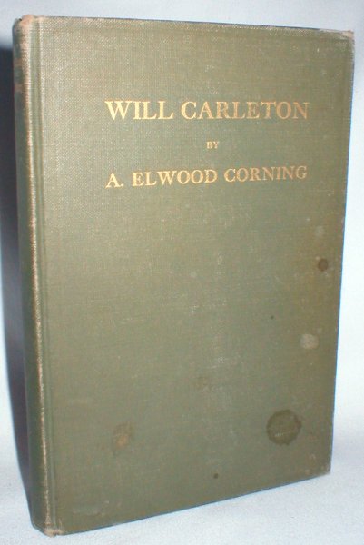 Image for Will Carleton; A Biographical Study