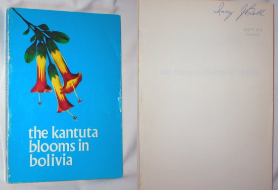 Image for The Kantuta Blooms in Bolivia (Signed)