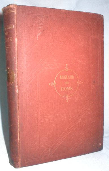 Image for England or Rome; The Reunion of Christendom