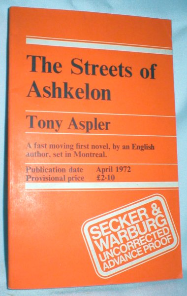 Image for The Streets of Ashkelon (Advance Proof)