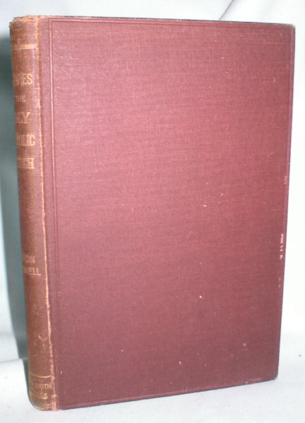 Image for Lectures on the Holy Catholic Church
