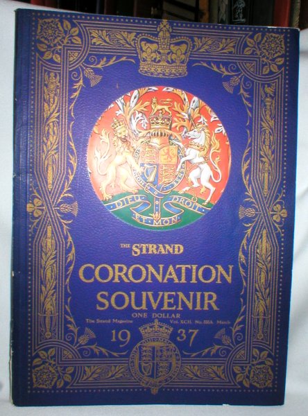 Image for The Strand Coronation Souvenir; Vol. XCII, No. 555A. March, 1937