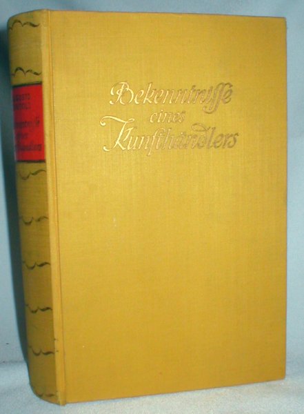 Image for Bekenntnisse Eines Kunsthandlers