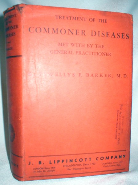 Image for Treatment of the Commoner Diseases Met With By the General Practitioner
