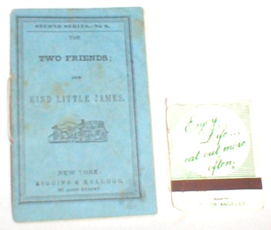 Image for Two Friends; and Kind Little James