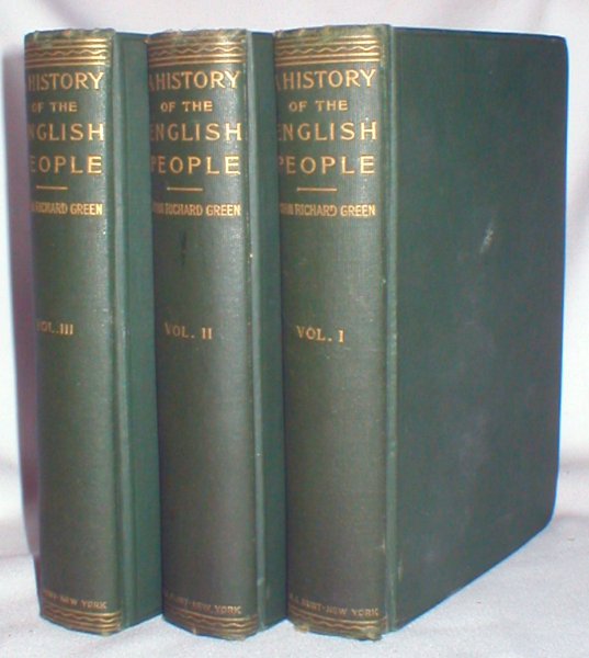 Image for History of the English People (Three-Volume Set)