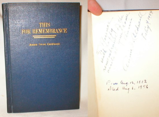 Image for This for Remembrance