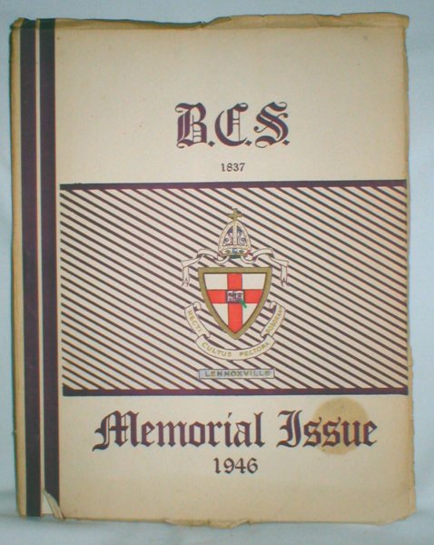 Image for Bishop's College School, Lennoxville, Quebec; Memorial Issue 1946