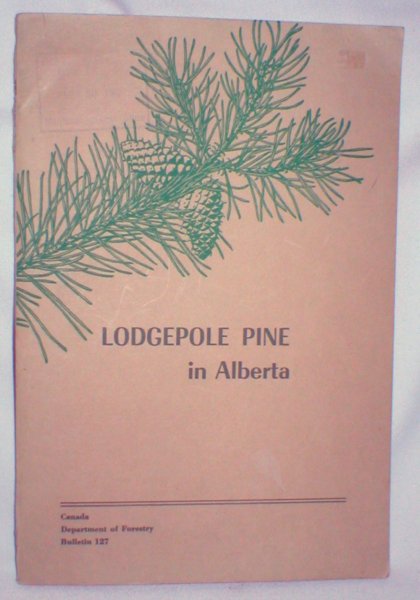Image for Lodgepole Pine in Alberta; Canada Dept. Of Forestry Bulletin 127