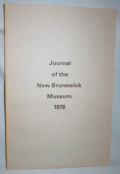 Image for Journal of the New Brunswick Museum 1978