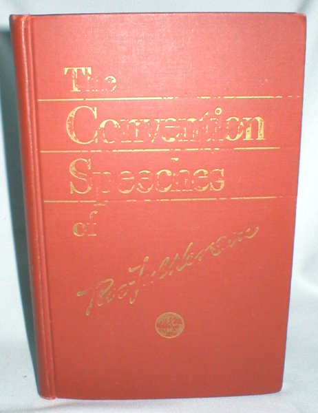 Image for The Convention Speeches of Roe Fulkerson
