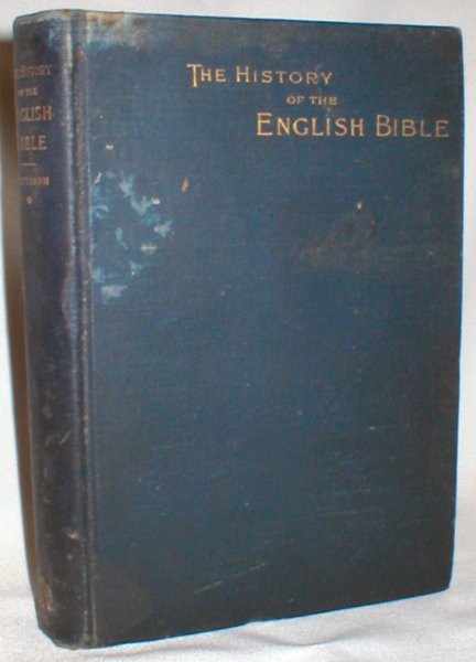 Image for The History of the English Bible