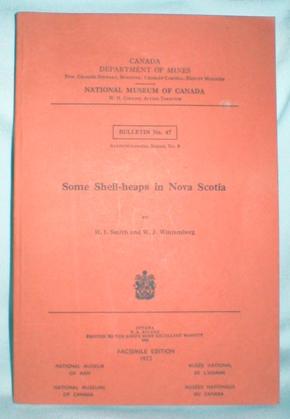 Image for Some Shell-Heaps; Bulletin No. 47 (Anthropological Series No. 9)