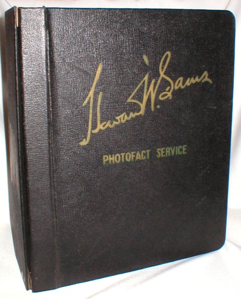 Image for Howard W. Sams Photofact Service Book (1950) Sets 81-90
