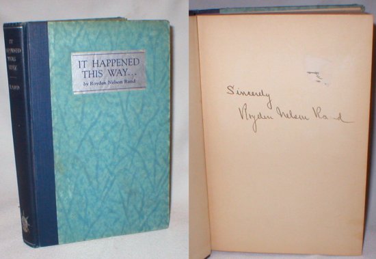 Image for It Happened This Way (Signed)