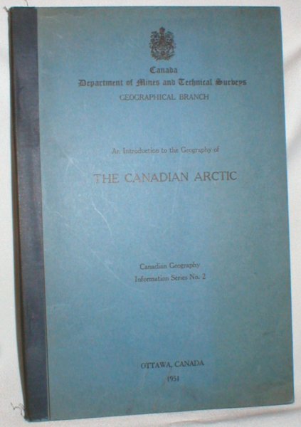 Image for An Introduction to the Geography of the Canadian Arctic