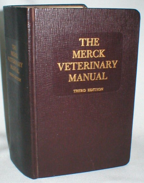 Image for The Merck Veterinary Manual; A Handbook of Diagnosis and Therapy for the Veterinarian
