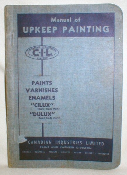 Image for Manual of Upkeep Painting