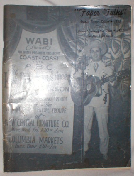 Image for "Paper Talks" Greater Bangor Edition 1987