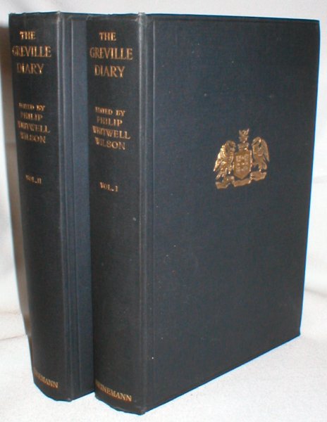 Image for The Greville Diary; Including Passages Hitherto Withheld from Publication (2 Vol. Set)