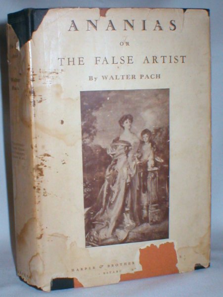 Image for Ananias or The False Artist