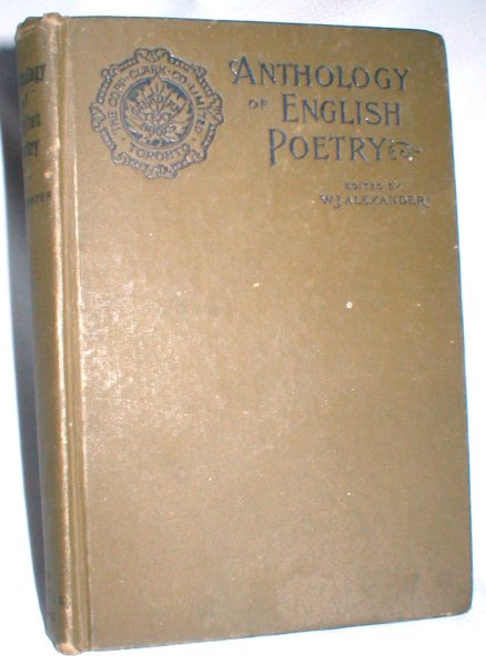 Image for An Anthology of English Poetry for Schools